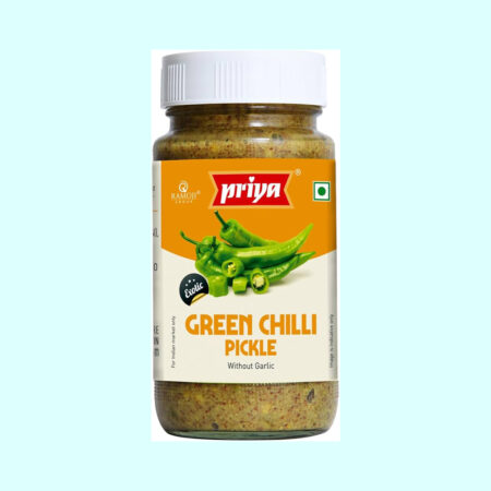 Green Chilli (Sliced) Pickle With Out Garlic