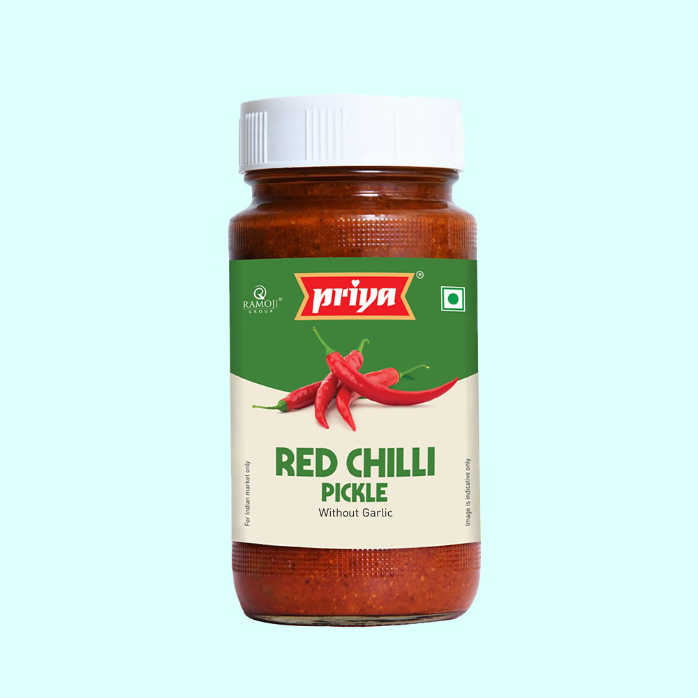 Red Chilli Pickle With Out Garlic