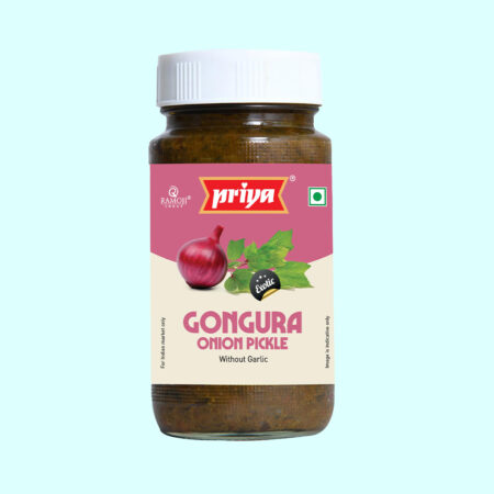 Roselle Leaves Pickle With Out Garlic