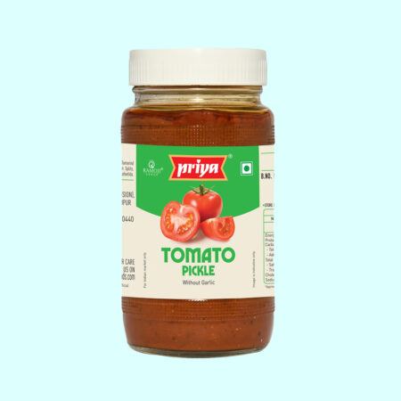 Tomato Pickle With Out Garlic