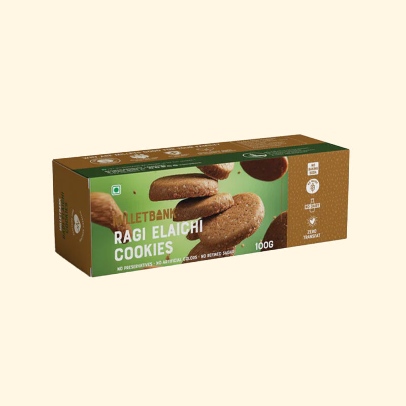 Ragi Elaichi Cookies