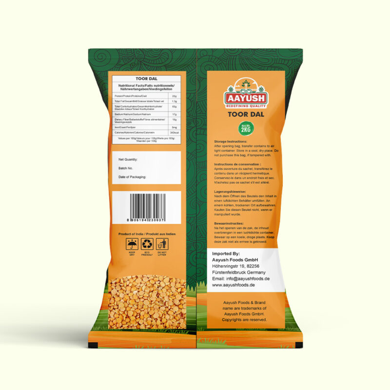 Toor Dal 2KG - Image 3